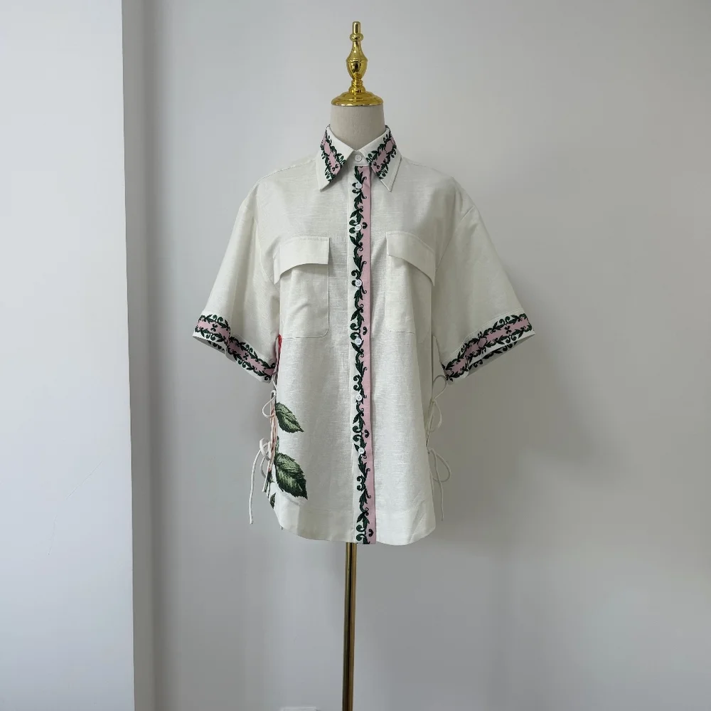 Aston Studio REMY SHIRT ANTIQUE ROSE - Picture 6 of 14